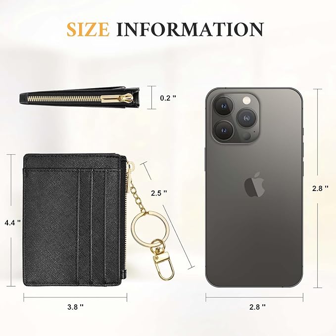Sodsay Card Case Slim Front Pocket Wallet - Image 7