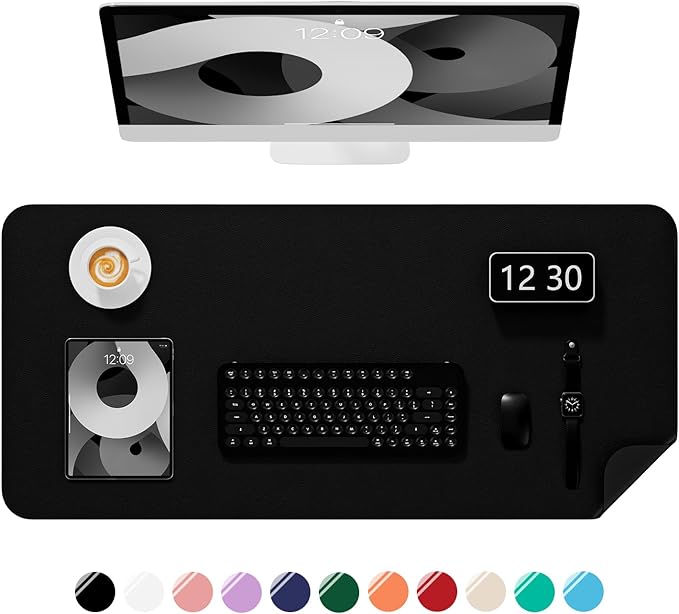 Desk Pad, Waterproof Laptop Computer Writing Mat by Niniubye