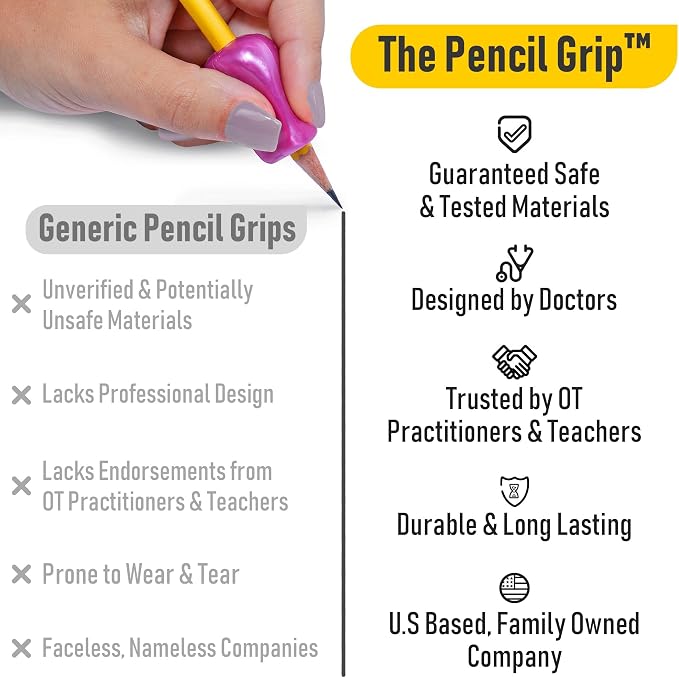 The Pencil Grip Metallic Grippers 6-Pack, Pencil Grips - Image 2