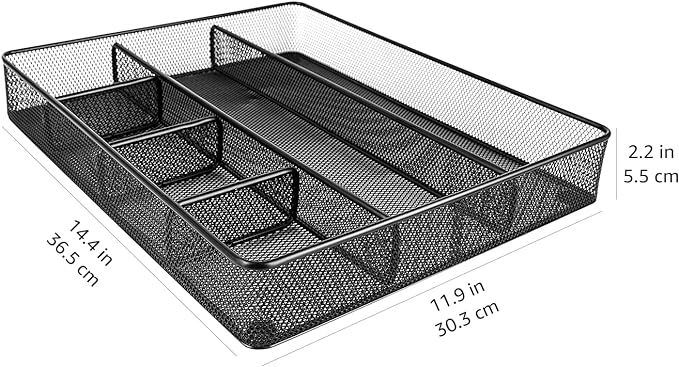 Amazon Basics Mesh Desk Drawer Organizer - Image 4