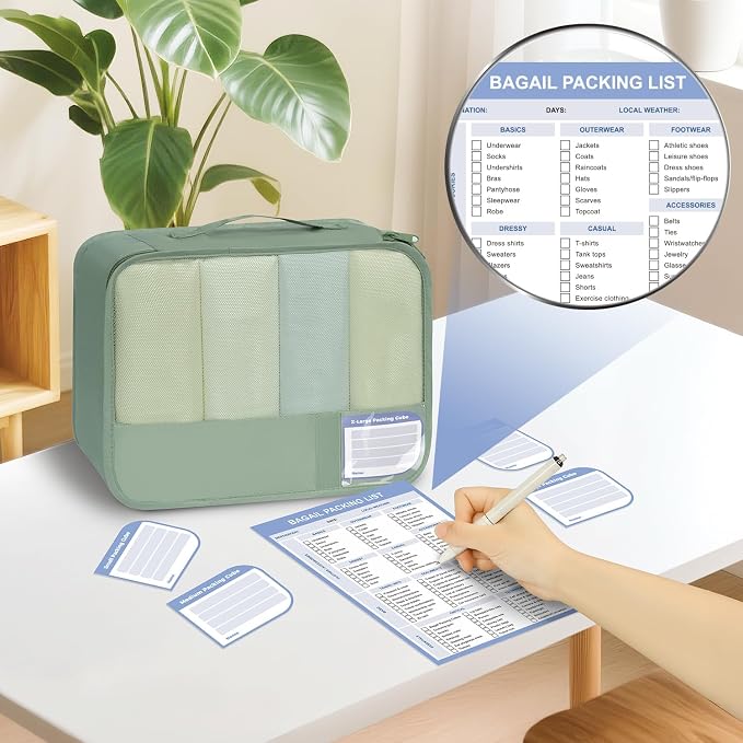 BAGAIL 9 Set Packing Cubes - Image 3