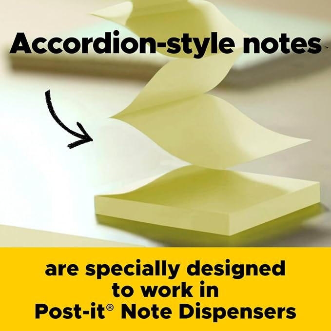 Post-it Super Sticky Dispenser Pop-up Notes, 12 Sticky Note Pads, 3 x 3 in. - Image 5