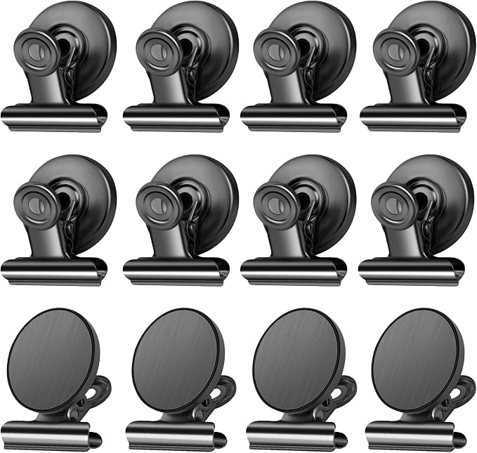 Grtard 12Pack Fridge Magnets, Detailed List Display Paper Fasteners on Home& by Grtard