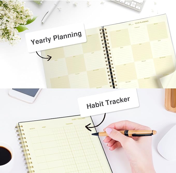 AuroPlanner Undated Daily Planner To Do List Hourly Schedule 2028 2027 2026 - Image 7