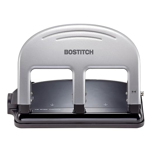 Bostitch Office PaperPro inPRESS 40 Reduced Effort 3-Hole Punch, 40 Sheets by BostitchOfficeProducts