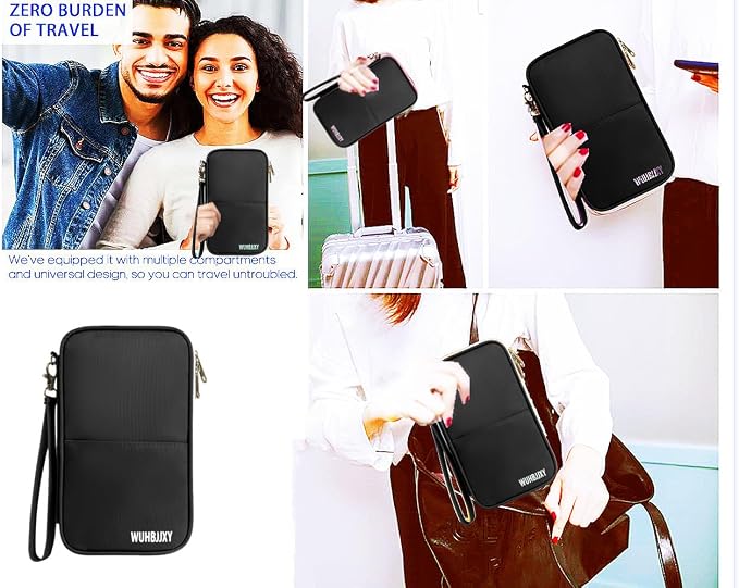 Secure, Valuable Practical, RFID Family Passport holder, Travel wallet - Image 7