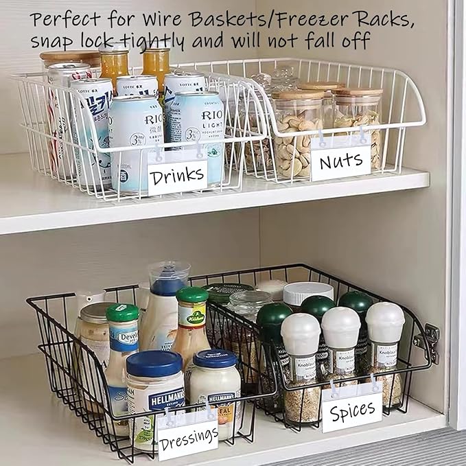 ChanQnTon Plastic Shelf Label Holders, Price Tags, Shelf Tags - Image 4