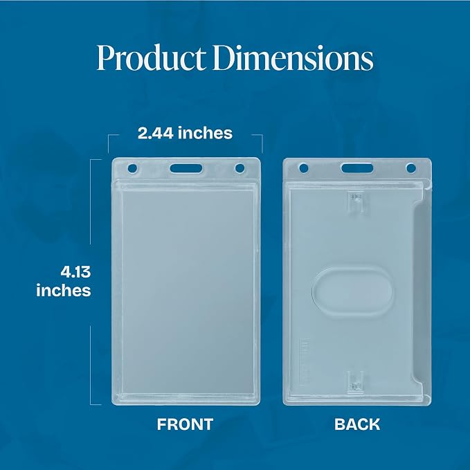 Will Well Vertical Badge Holder - Image 3