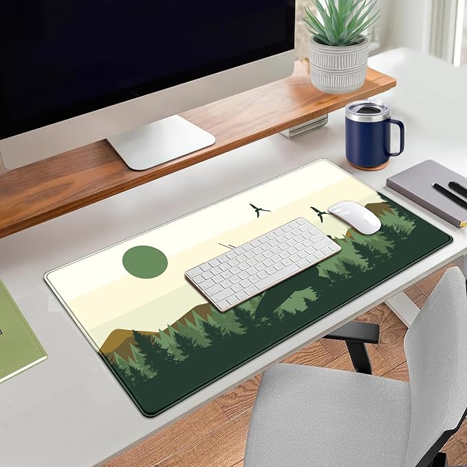 Spaceship XXL Large Gaming Mouse Pad Desk Mat Pad Non-Slip Rubber Base Desk Matt - Image 7