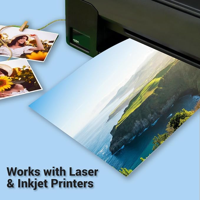 Cardstock 8.5 x 11, Thick Printer Paper, Card Stock Paper 200 gsm, 80 Sheets - Image 5