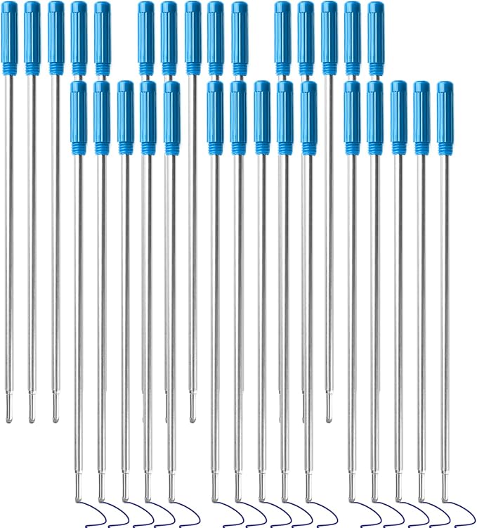 0.7 mm Ballpoint Ink Twist Pen Refills, Stationery Compatible by Yenovo
