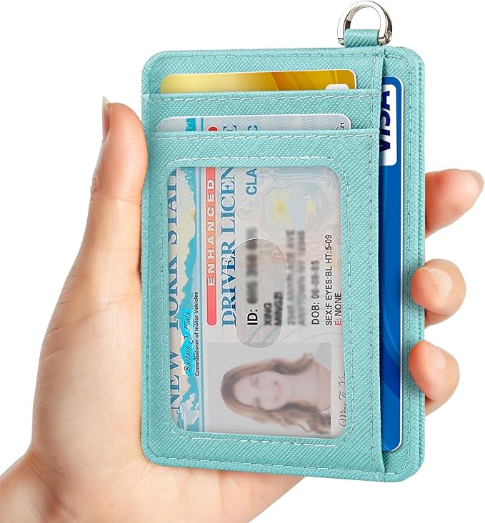 Slim Minimalist Front Pocket Wallet, RFID Blocking Credit Card Holder Wallet - Image 2