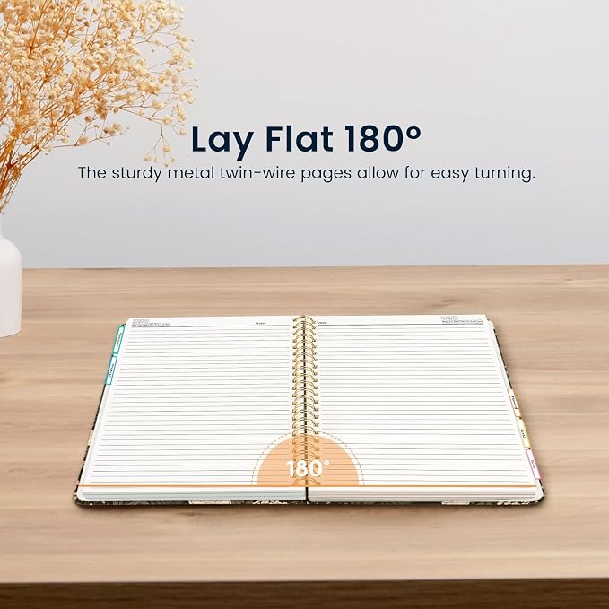 ZOTIA Large Spiral Notebook for Work, 8.5" x 11" Journal for Women, Cute 5 - Image 5