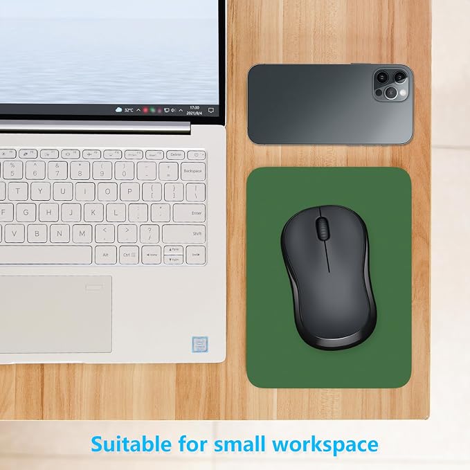 Dapesuom Small Mouse Pad, 6 x 8 Inch Thick Rubber Premium-Textured Non-Slip - Image 3