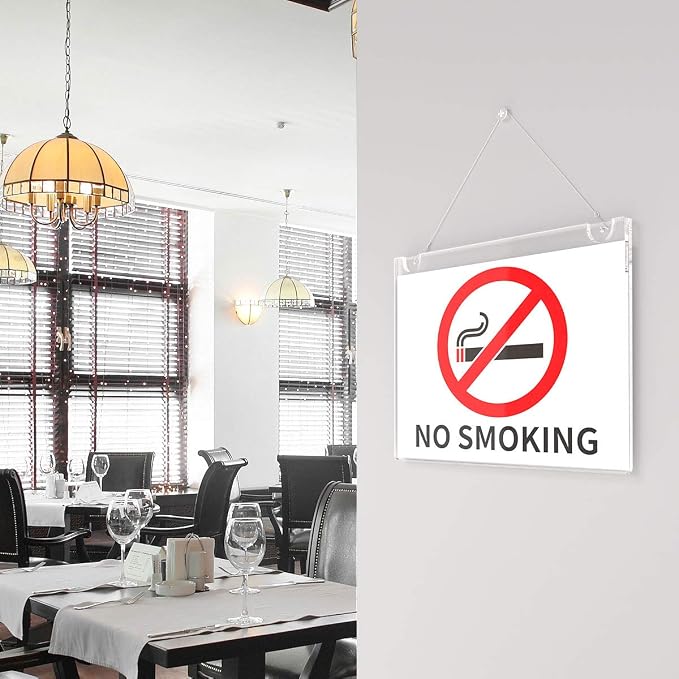NIUBEE 10-Packs 8.5x11 Sign Holder Horizontal - Image 8