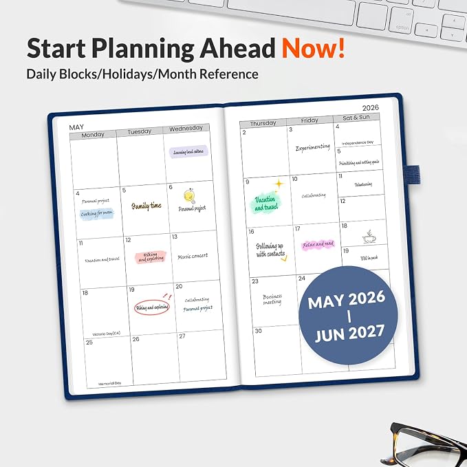 SUNEE 2026-2027 Pocket Weekly Planner - Image 2