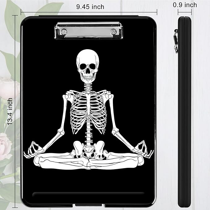 Sitting Skull A4 Clipboard - Image 4