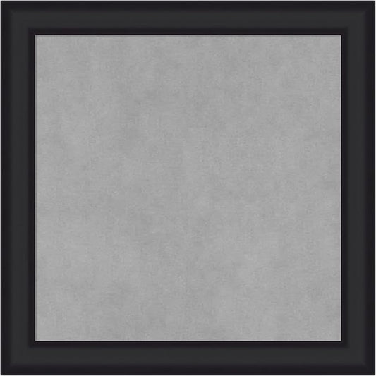 Amanti Art Black Framed Magnetic Board 19x19 Small Vision Board by AmantiArt