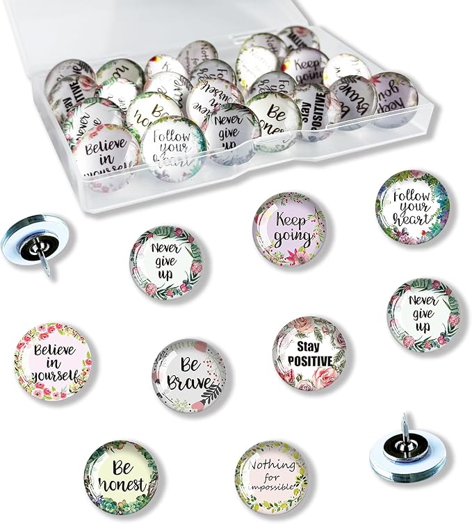 Push Pins, Thumb Tacks, Decorative Push Pins, Cute Thumb Tacks and Pushpins by Tandarui