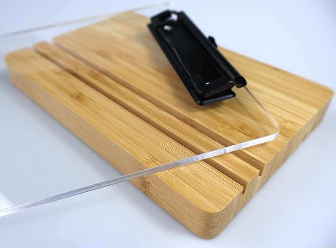 Clipboard with Stand, Sign Holder, Document Typing Paper Stand, Menu Display - Image 7