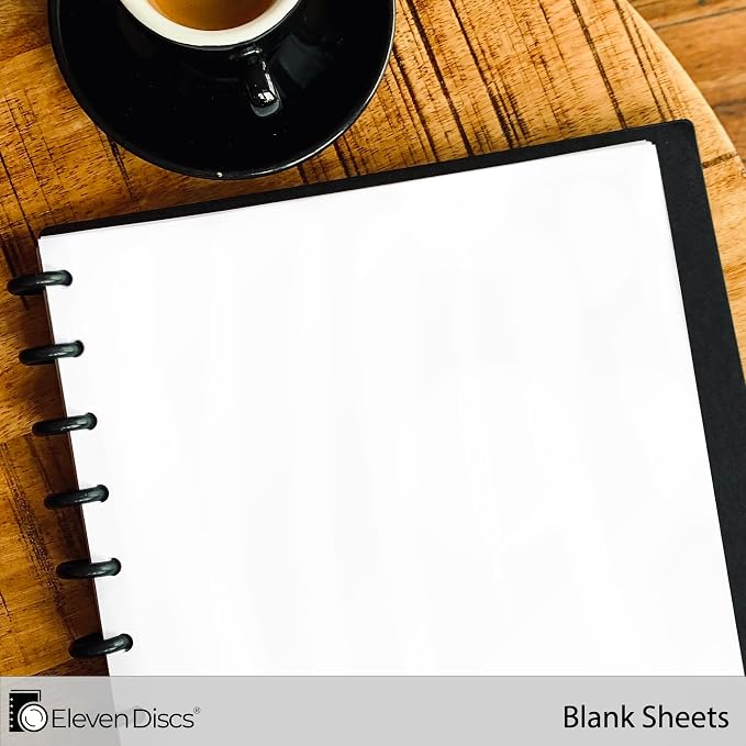 Eleven Discs Discbound Paper, Letter Size Blank Sheets - Image 3