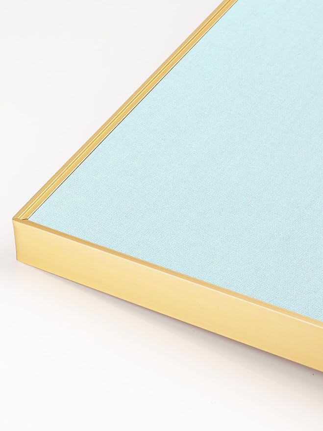 Lightomorrow Bulletin Board 30 x 20 inches, Light Blue Pin Board - Image 3