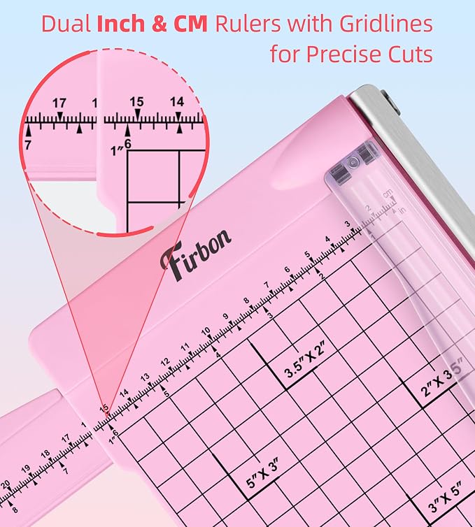 Firbon 12" Guillotine Paper Cutter - Image 3