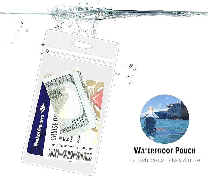 Cruise On Cruise Lanyard for Ship Cards – 2-Pack Retractable Badge & Waterproof - Image 7