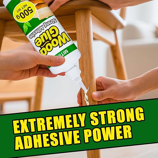 Wood Glue 17.6 oz/500 g, High-Capacity Super Glue - Image 2
