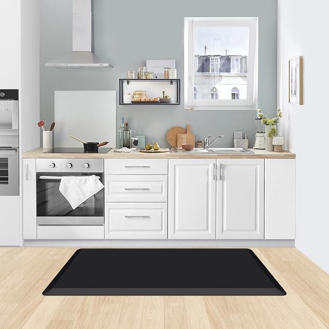 KitchenClouds Kitchen Mat Cushioned Anti Fatigue Rug 22"x54" Water Resistant - Image 6