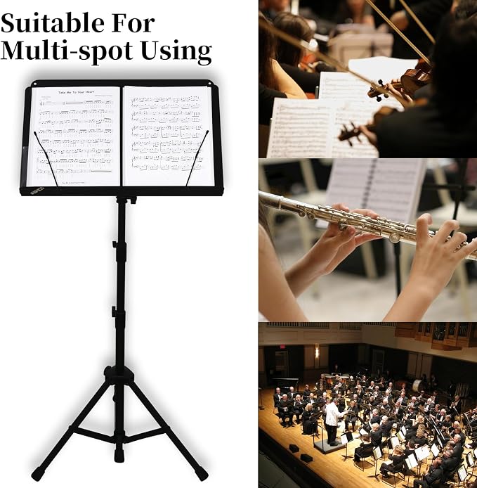 Music Folder Sheet Music Folders Binder 6 Pack Music Choral Storage Holder Band - Image 5