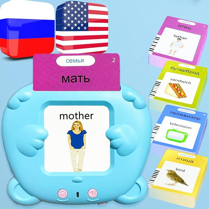 Bilingual Talking Flash Cards for Kids by MoLingvora