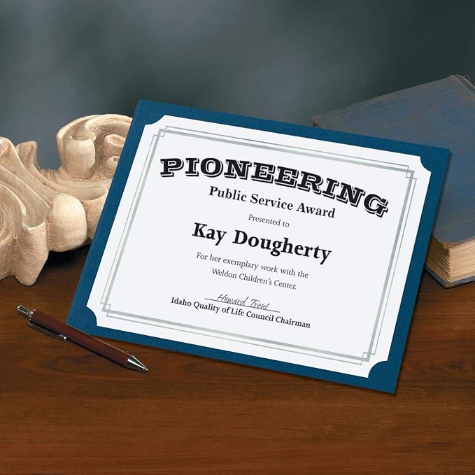 PaperDirect Silver Foil Elegance Border Specialty Certificates, 38lb White Paper - Image 4