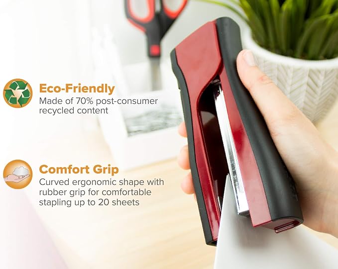 Bostitch Office Dynamo 4 in 1 Standup Stapler, Includes 420 Staples, 20 Sheet - Image 7