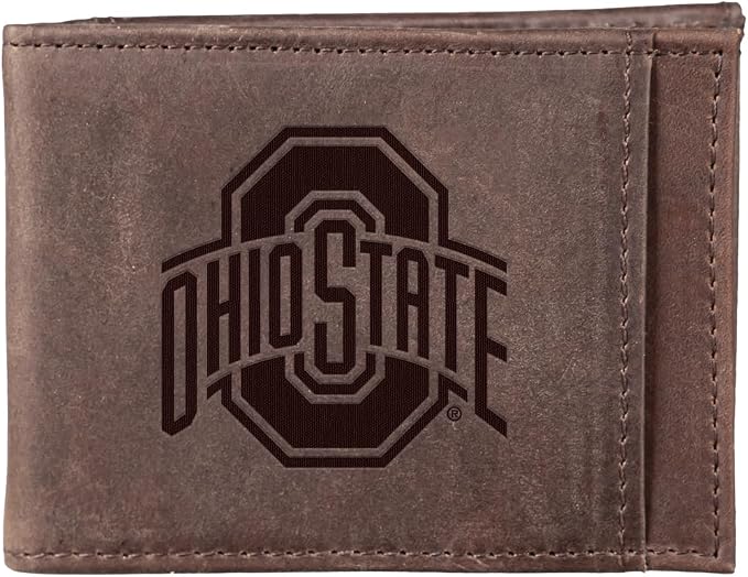 Team Sports America NCAA Ohio State University Front Pocket Slim Wallet by TeamSportsAmerica