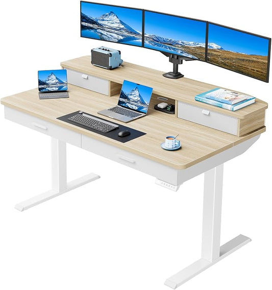 HUANUO 55 x 30 inch Electric Standing Desk by HUANUO