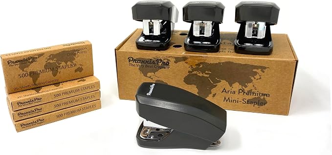 Aria Premium Mini Stapler Set by PraxxisPro - - Image 3