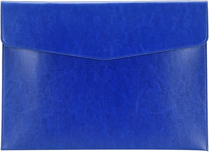 PU Leather A4 File Folder Document Holder Envelope Folder Case by enyuwlcm