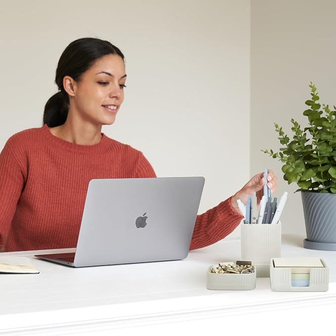 Aesthetic Desk Organizer Set of 3 - Image 4