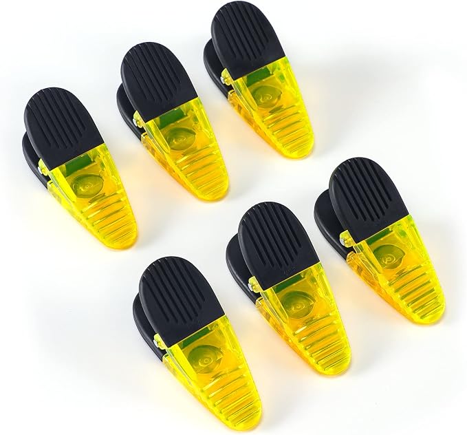 3-1/4" Length Plastic Refrigerator Magnet Clips Set by Yi+Concept