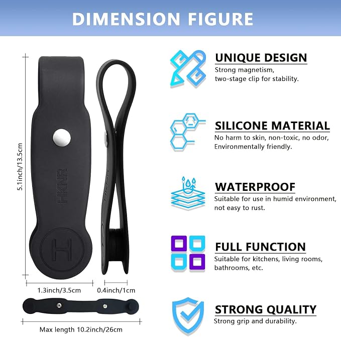 2 Pcs Strong Magnetic Towel Clips - Image 3