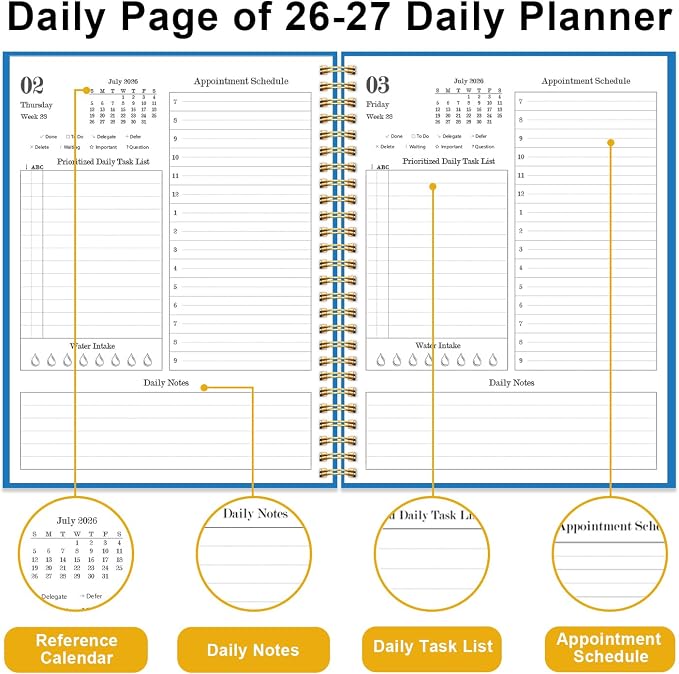 Daily Planner 2026-2027 - Image 4
