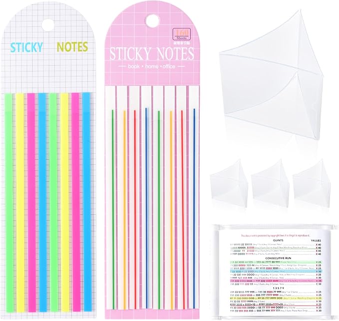 Mahjong Card Line Finder Highlighter Tape, Mahjong Line Highlighter Stripe by Unknown