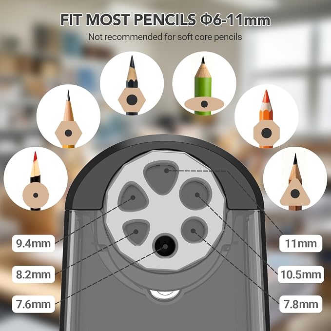 AFMAT Electric Pencil Sharpener - Image 2