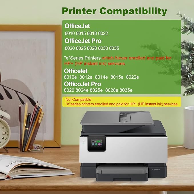 910XL Yellow Ink Cartridges Replacement for HP 910XL 910 XL Ink Cartridges Combo Pack for HP OfficeJet Pro 8010 8015 8018 8020 8022 8025 8028 8035 8030 Printer (910 Yellow 2-Pack)-DeskLoop Office