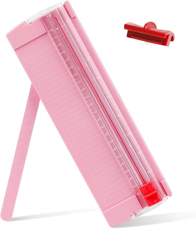 Mini Paper Cutter, Straight Small Paper Trimmer by Joibabe