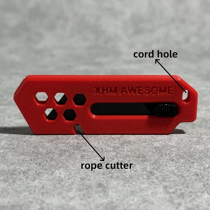 XHM Awesome Small Box Cutter Retractable Blade Ultility Knife, - Image 3