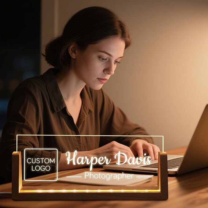 Personalized Desk Name Plate for Office - Image 4