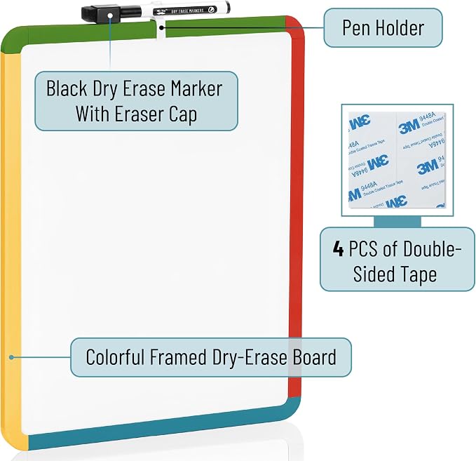 Mr. Pen- Dry Erase Board, 14” x 11” - Image 2