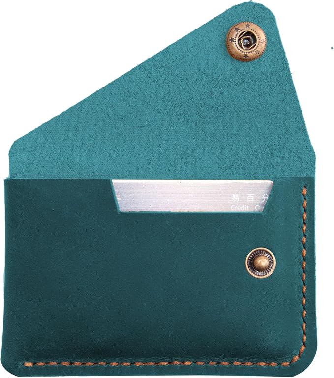 Leather Card Holder, Credit Card Wallet, Cardholder Wallet, Minimalist Wallet - Image 2